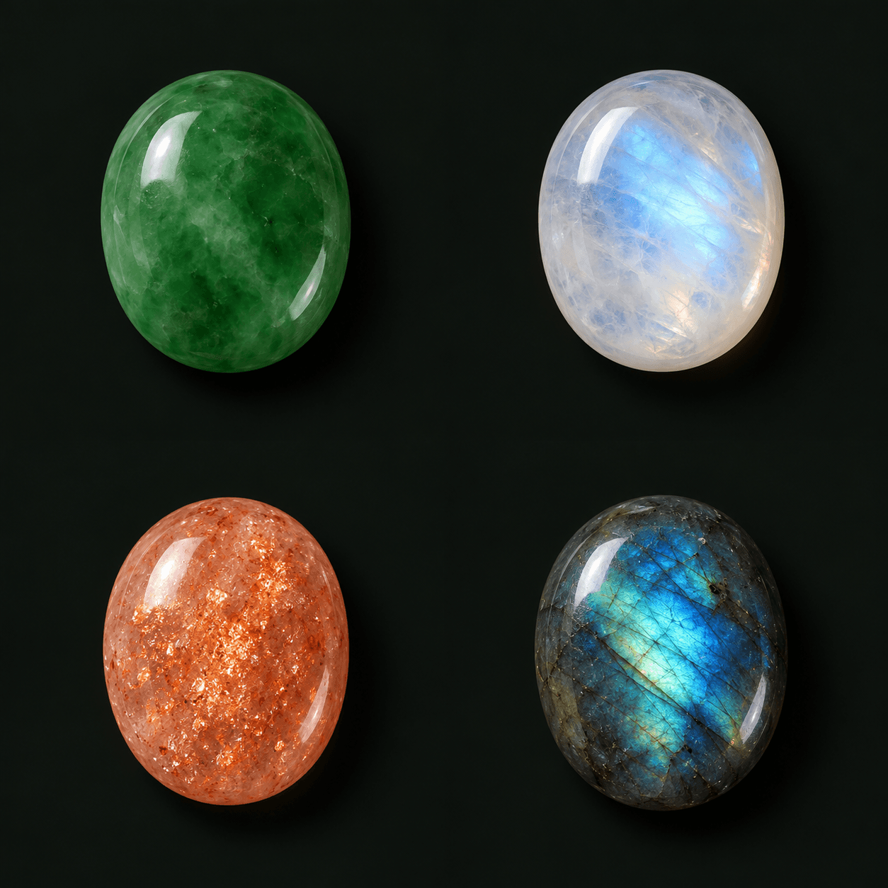 Oval Jade — illustrative shape study