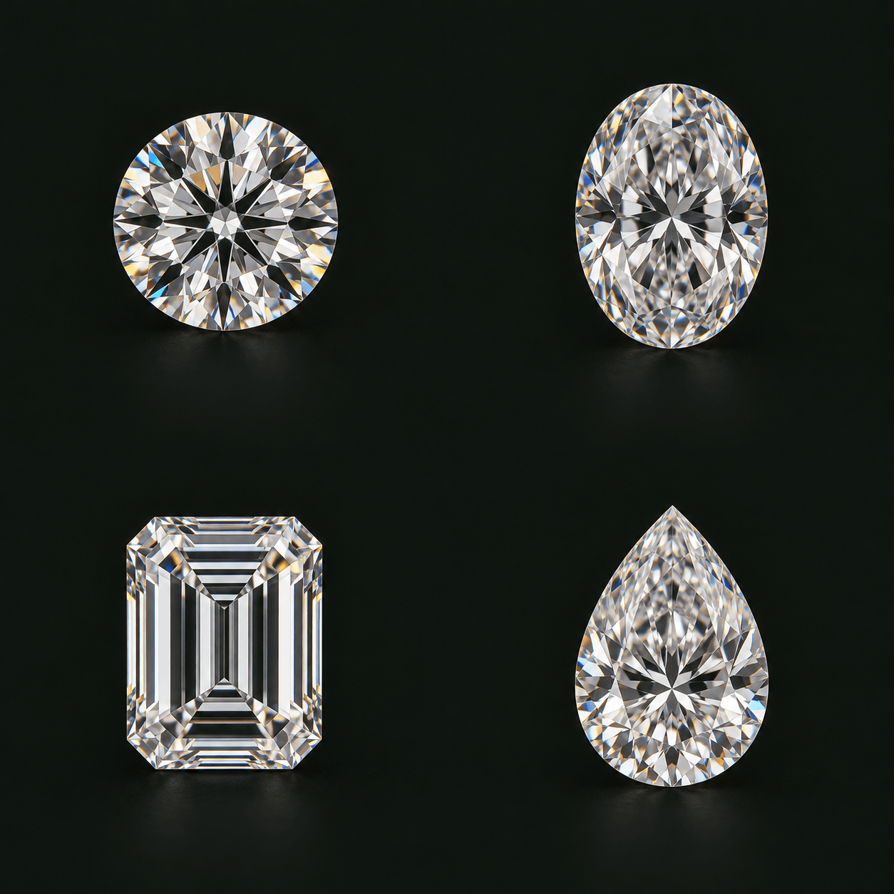 Round Diamond — illustrative shape study