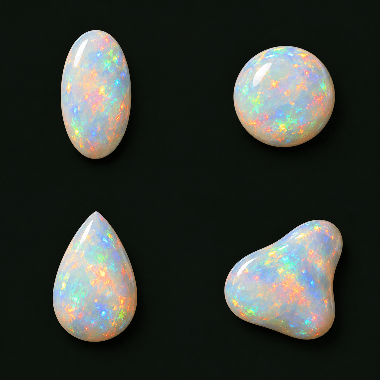 Oval Opal — illustrative shape study